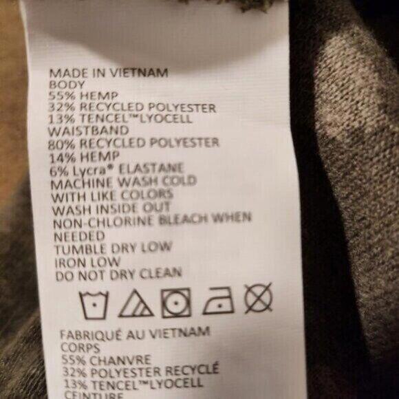 2/$50 Prana Cozy Up Ankle Pants Sage Camo Size S | Comfortable Loungewear - Picture 5 of 7